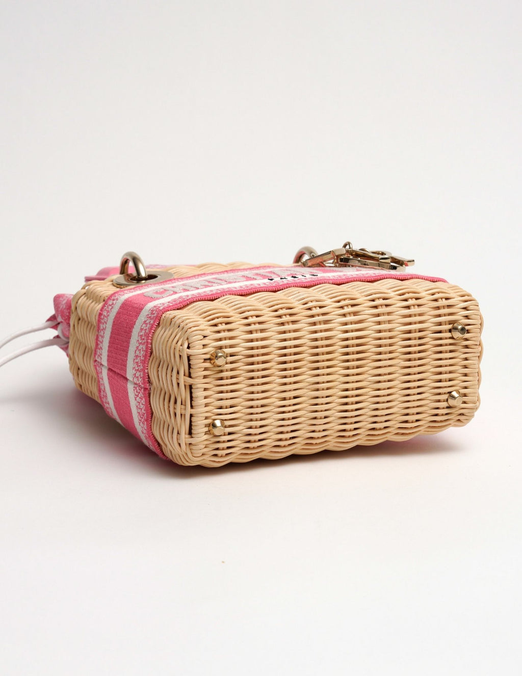 Lady Dior Wicker Tote Medium