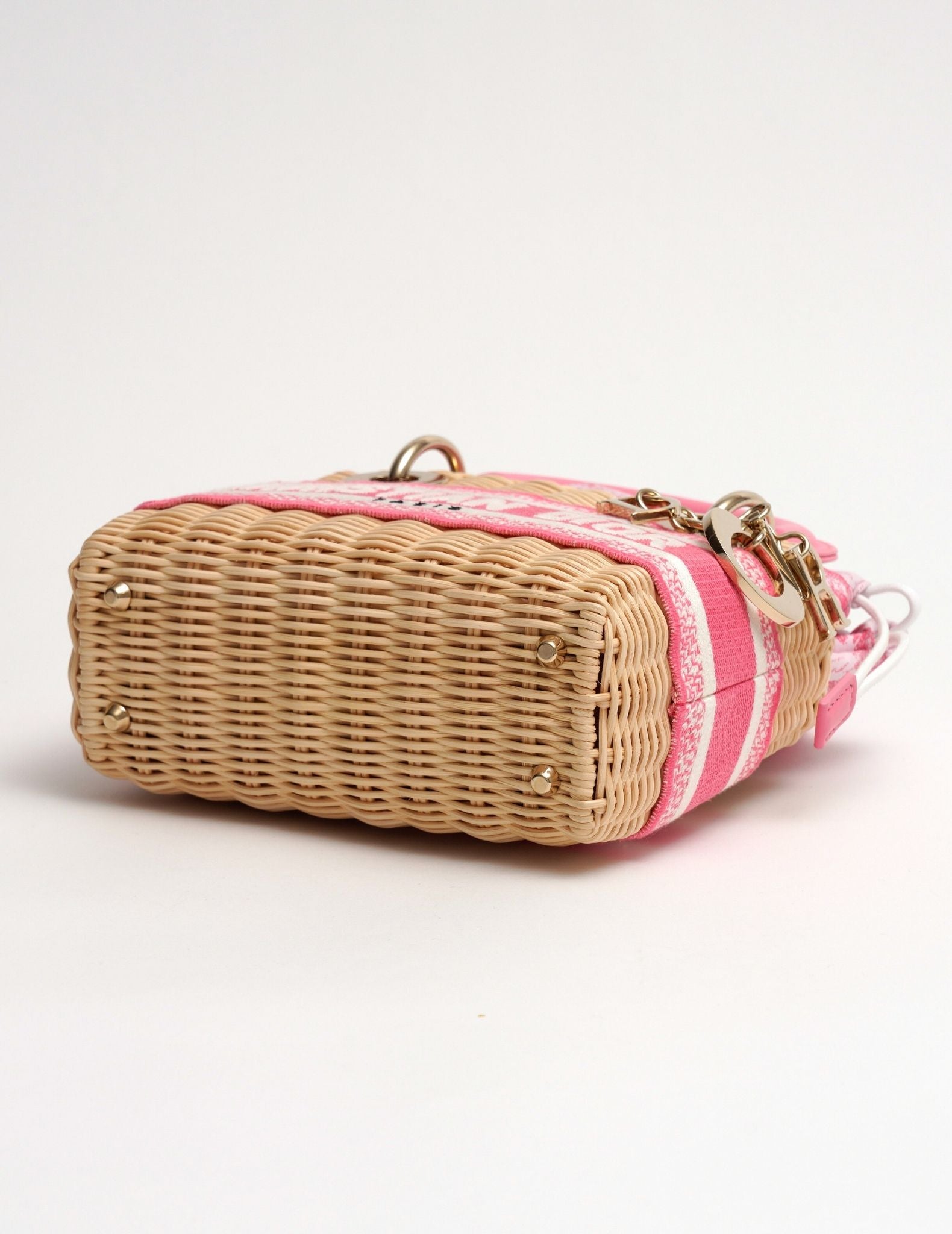 Lady Dior Wicker Tote Medium