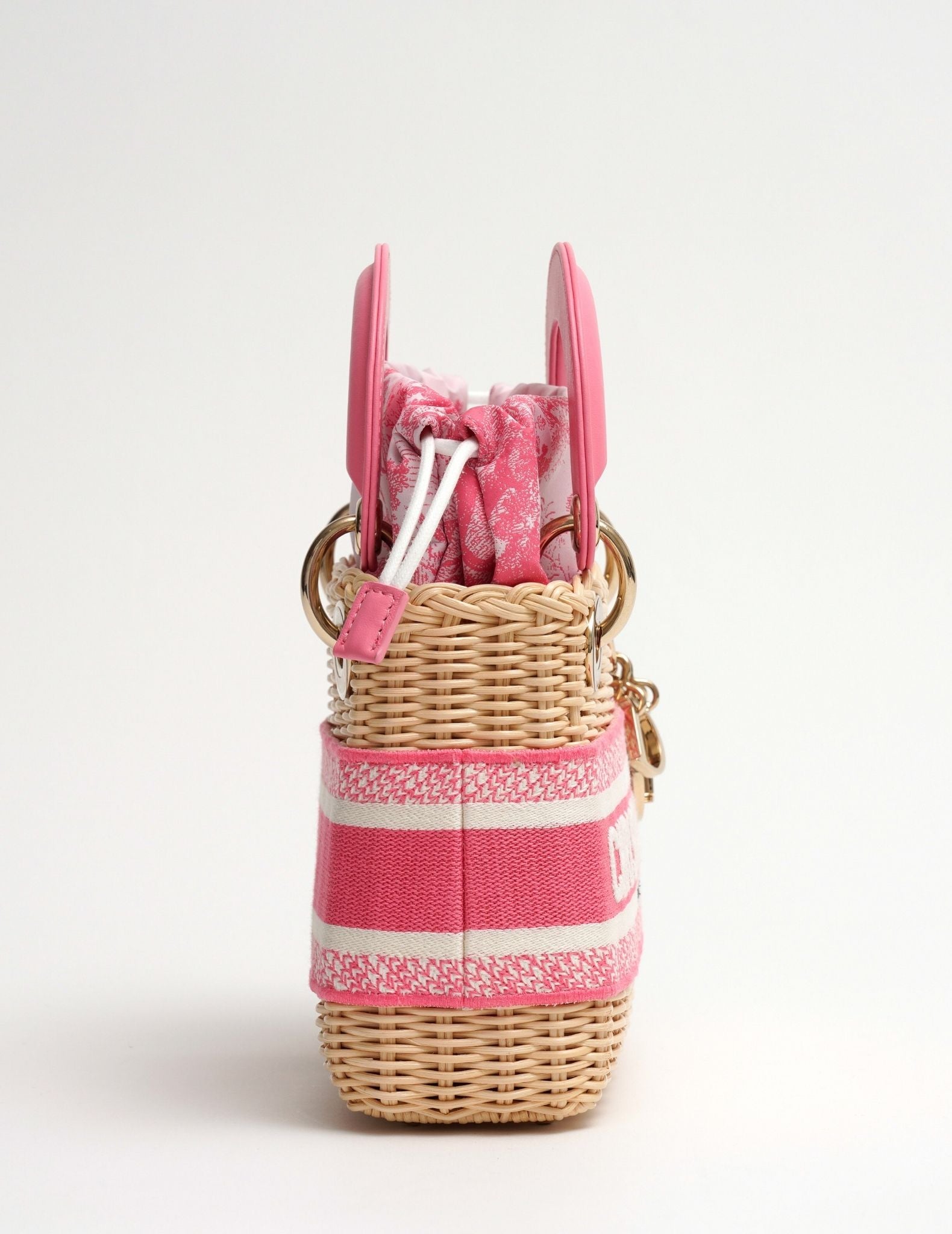 Lady Dior Wicker Tote Medium