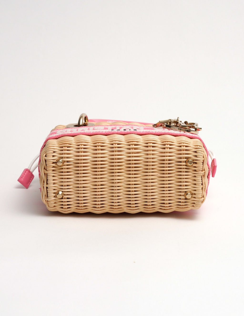 Lady Dior Wicker Tote Medium