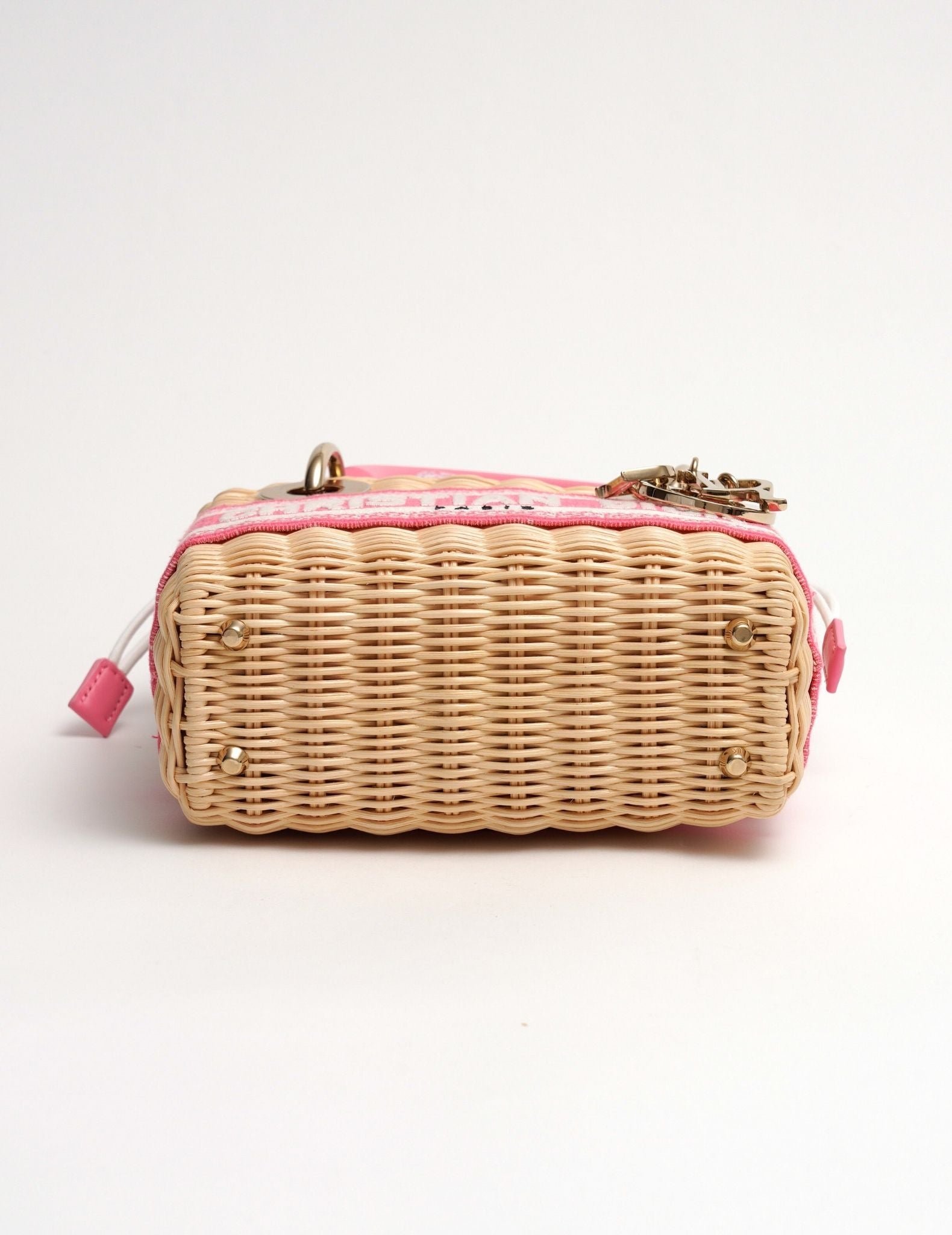 Lady Dior Wicker Tote Medium
