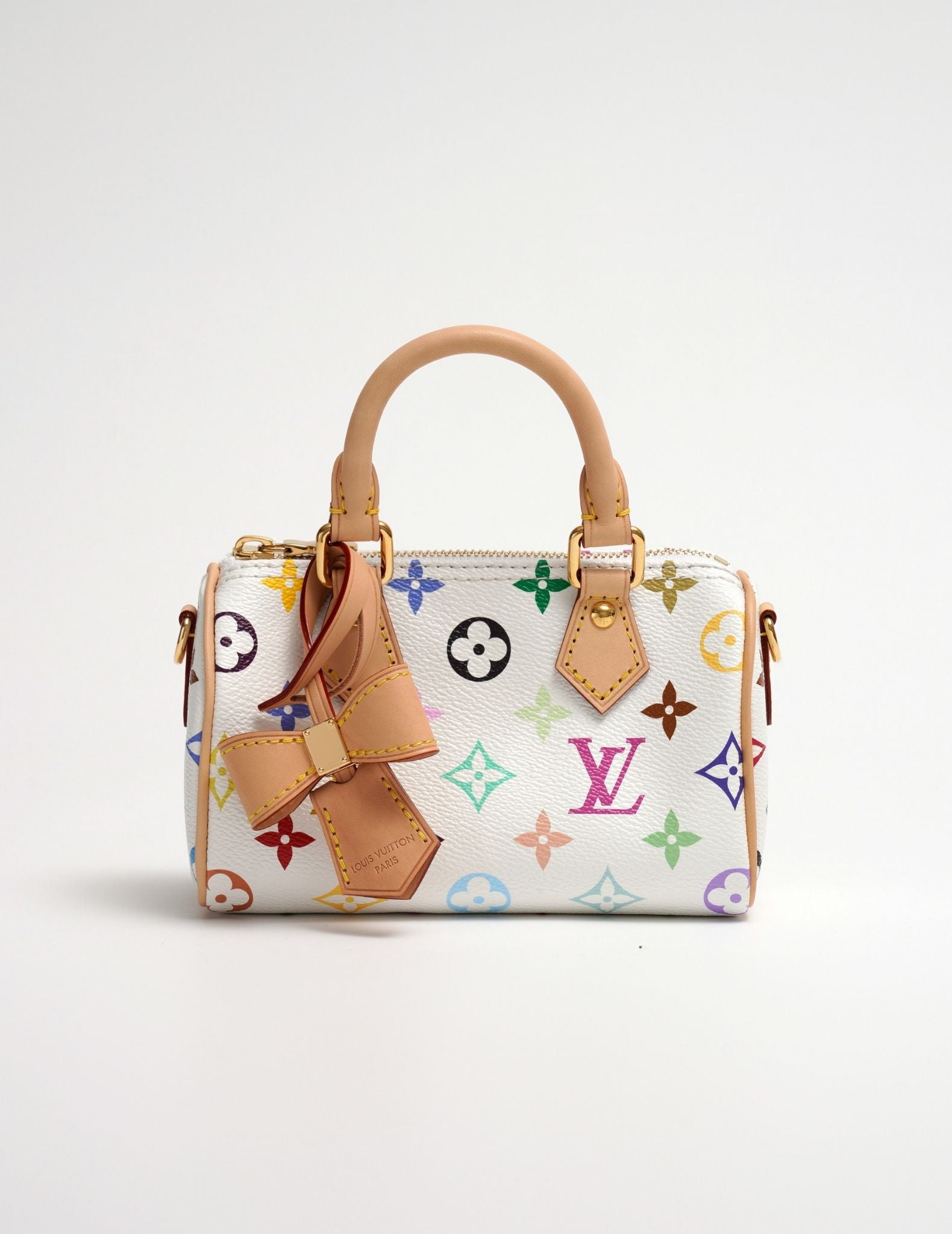 LOUIS VUITTON ダミエ　edamame Louis Vuitton x Takashi Murakami Speedy Tote Bag – Emma Luxury Edit